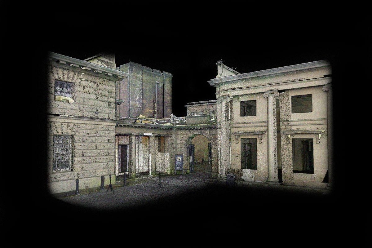3D model of Chester Castle