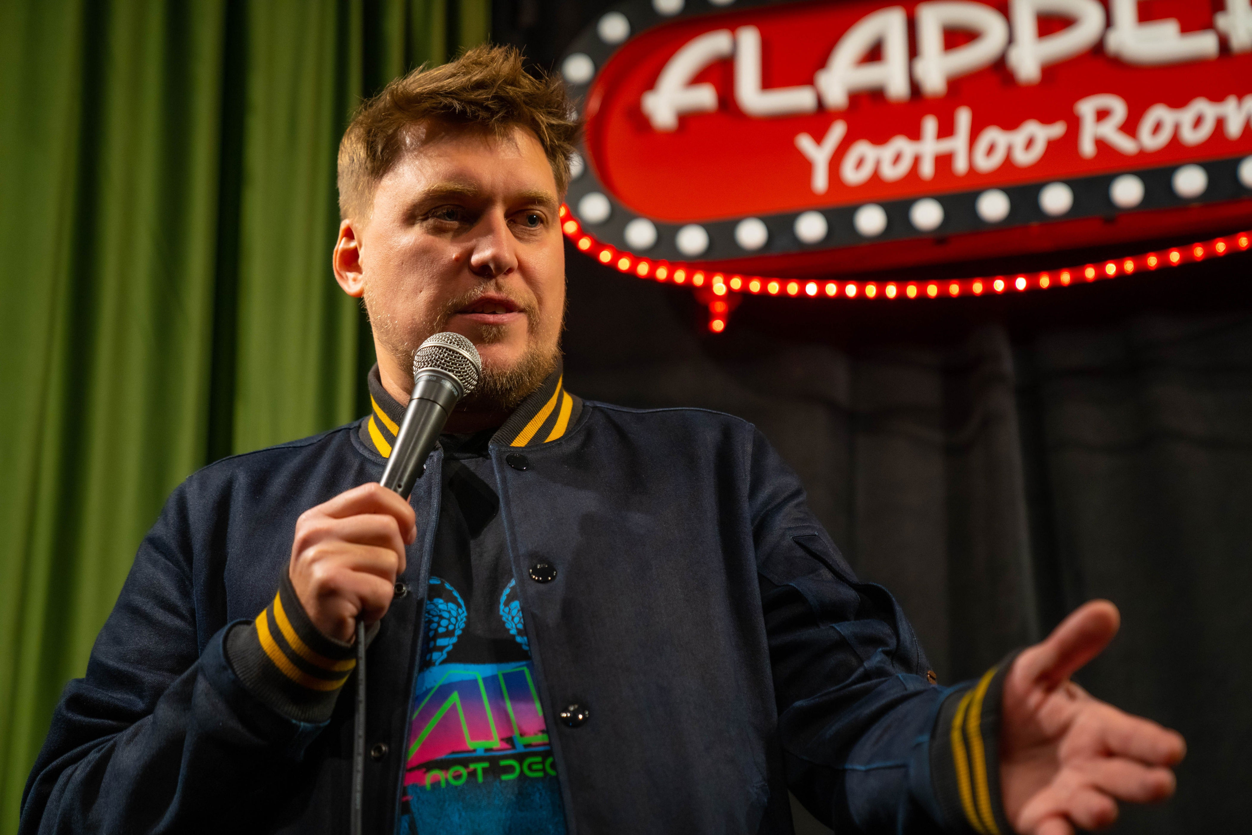 Sasha Nezlobin was a successful comedy star in Russia (Alexander Nezlobin)