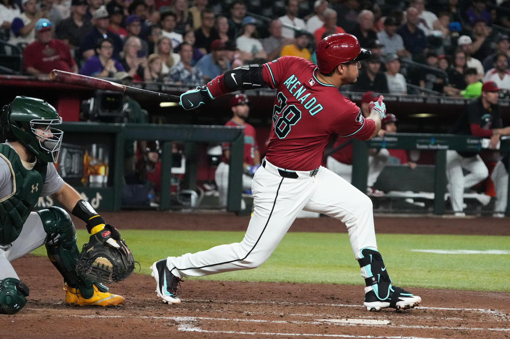 Athletics Diamondbacks Baseball