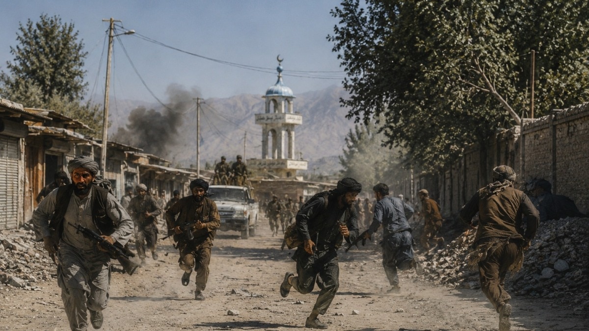 How anti-Taliban fighters seized Afghan district on Pakistan borders