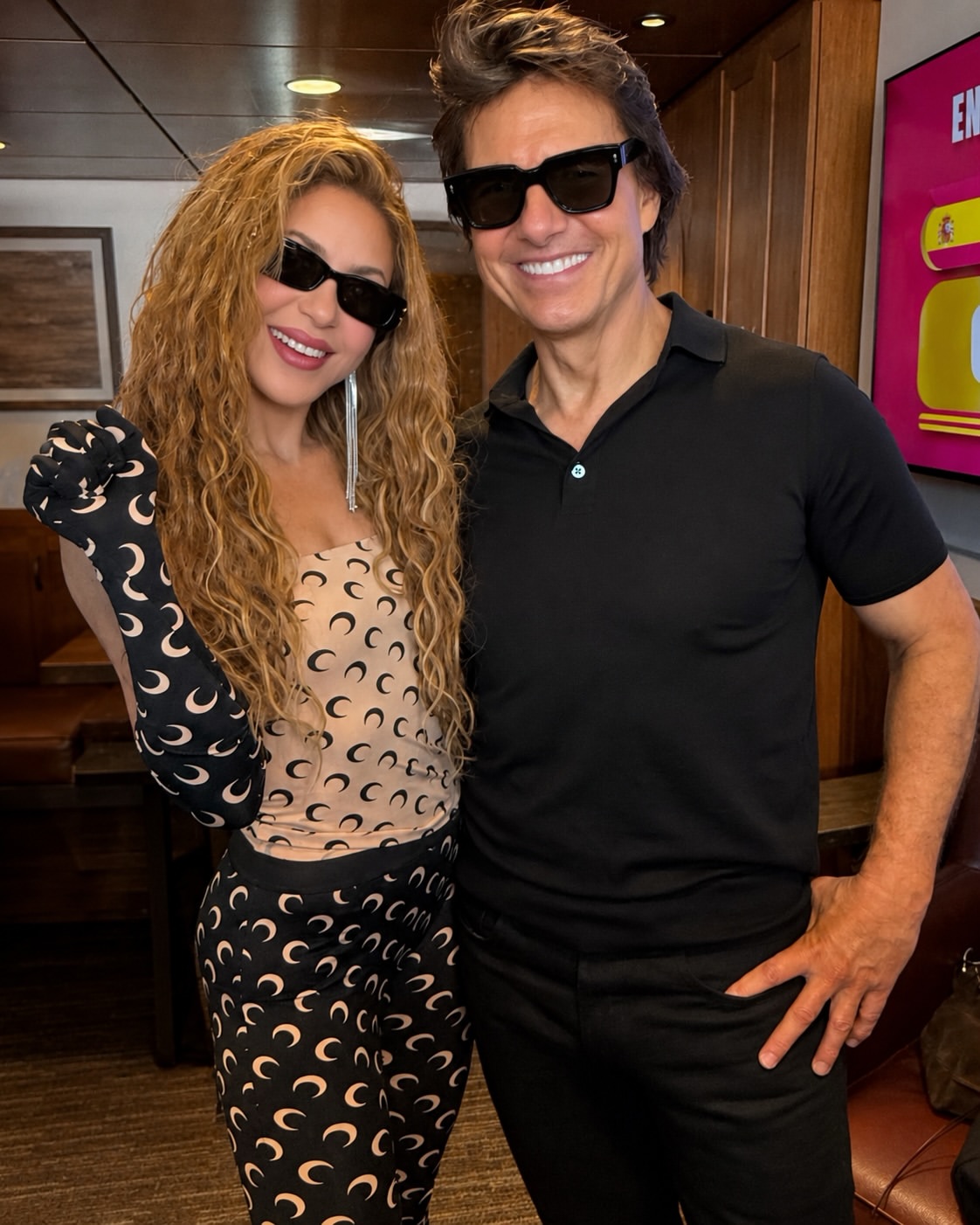 Shakira and Tom Cruise at FIFA WORLD CUP 2026