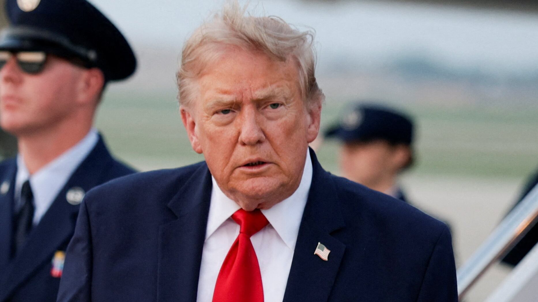 Trump courts Republican senators to support Todd Blanche