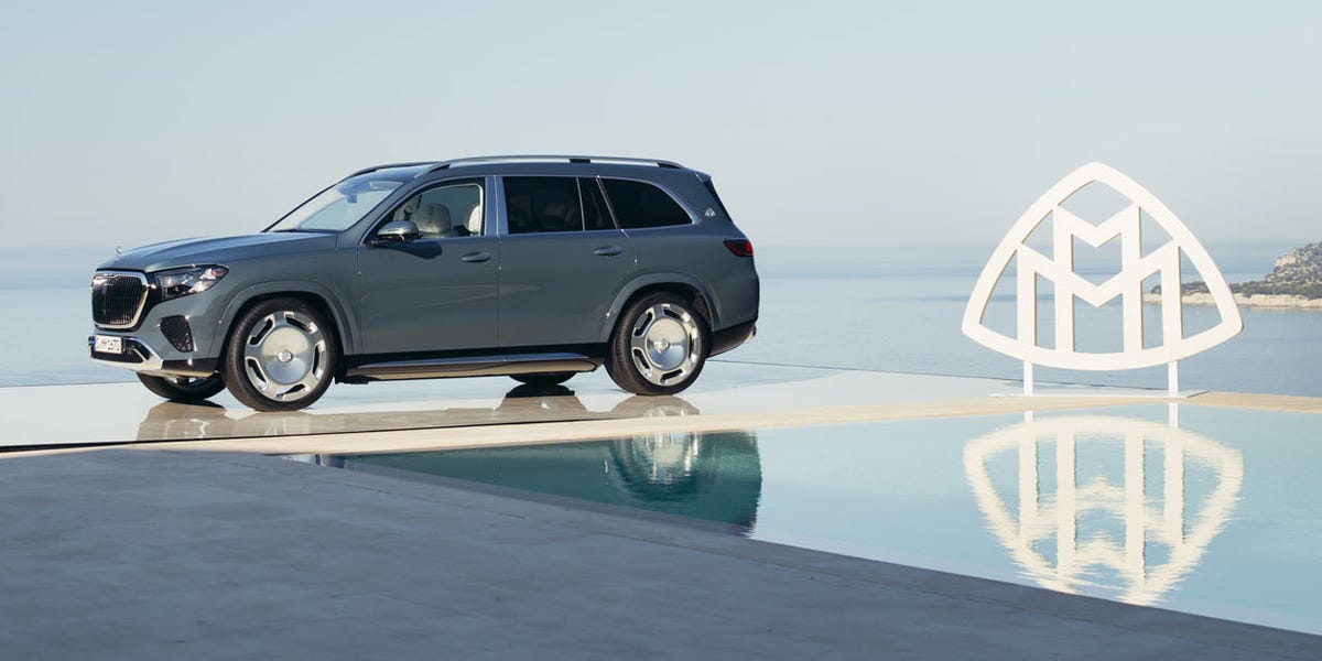 New Maybach GLS680 SUV Is a Bedazzled Powerhouse