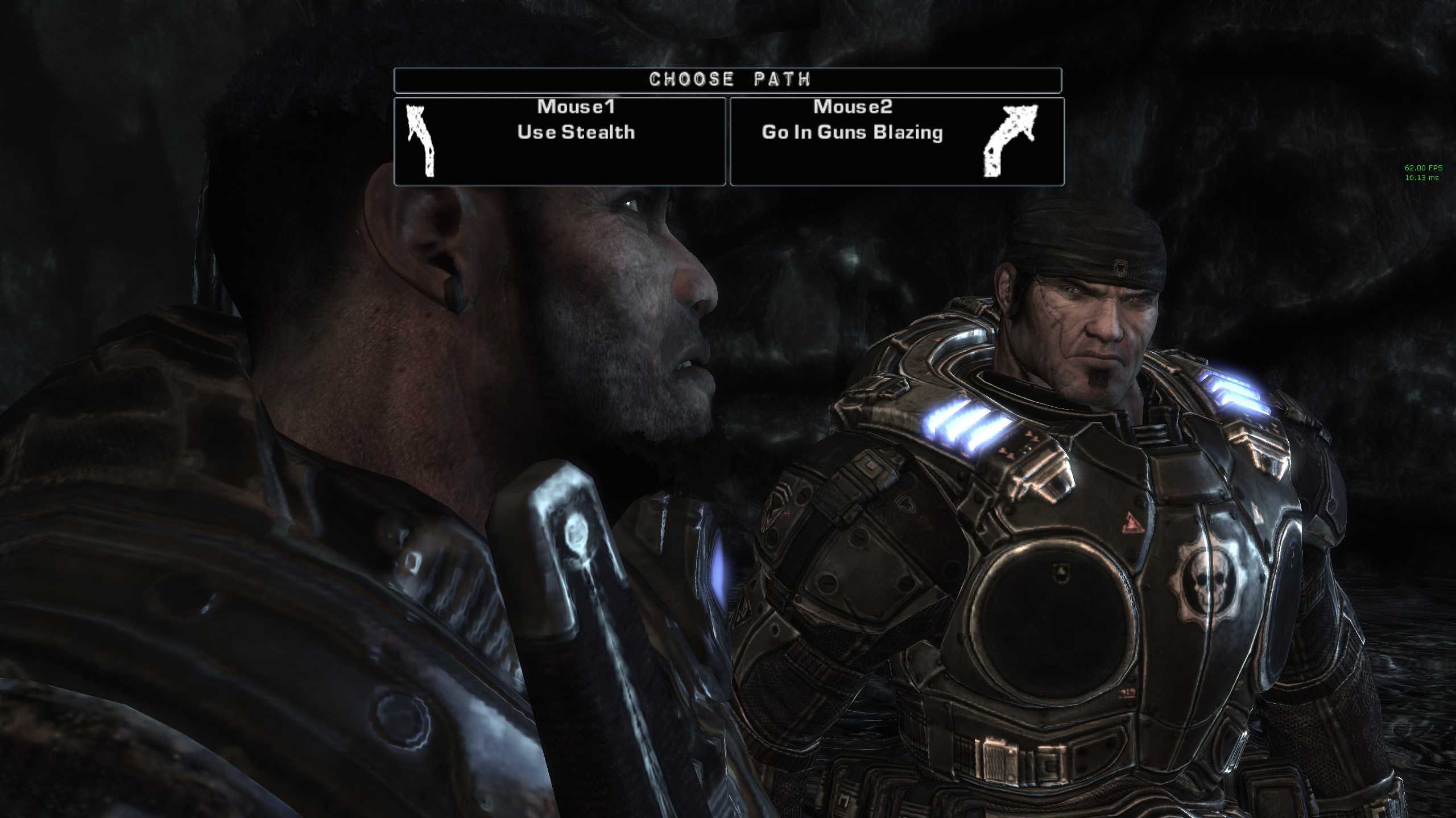 A screenshot of Gears of War 2: Hollow