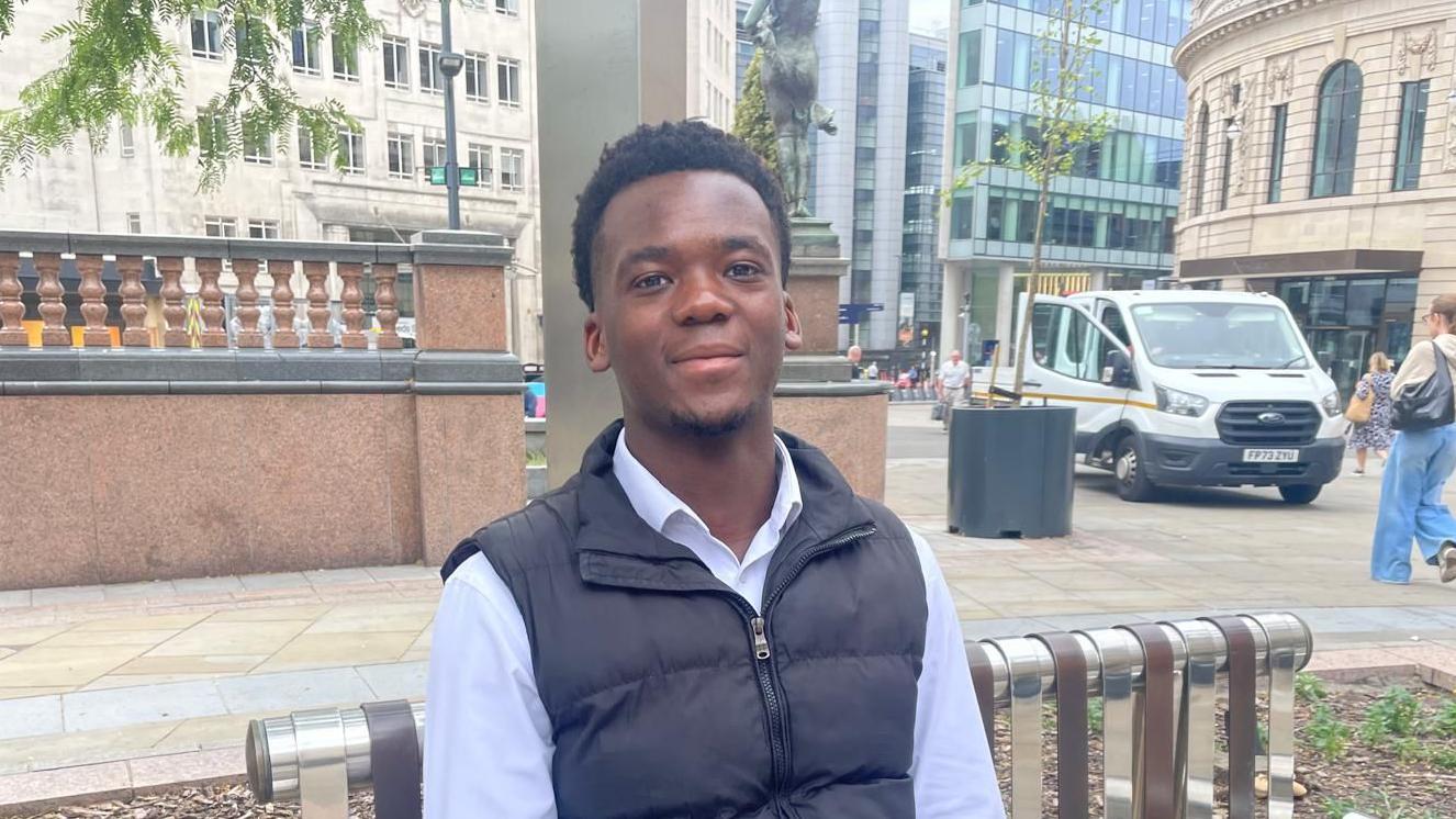 Jamal uses the e-scooters, but says he prefers an e-bike for his 10-minute daily commute