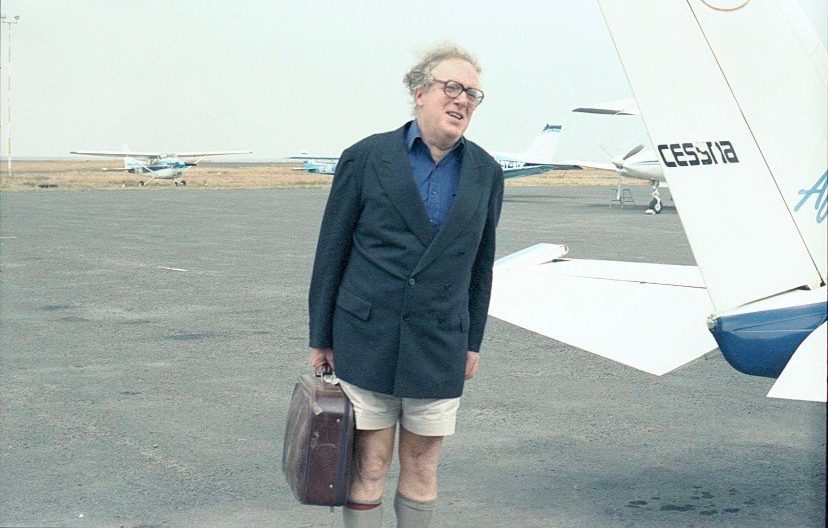 Wemyss in Kenya: he was deeply committed the people who worked for him across the world