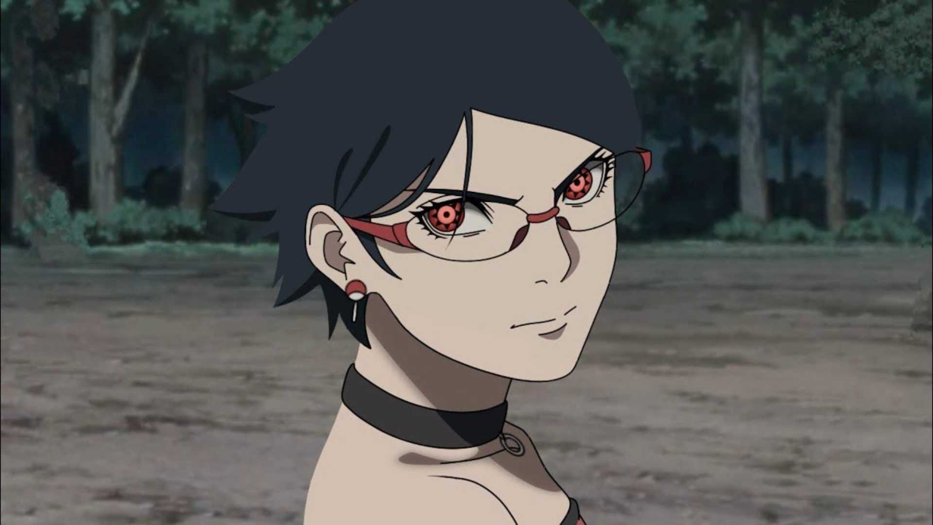 Sarada Uchiha in Naruto anime