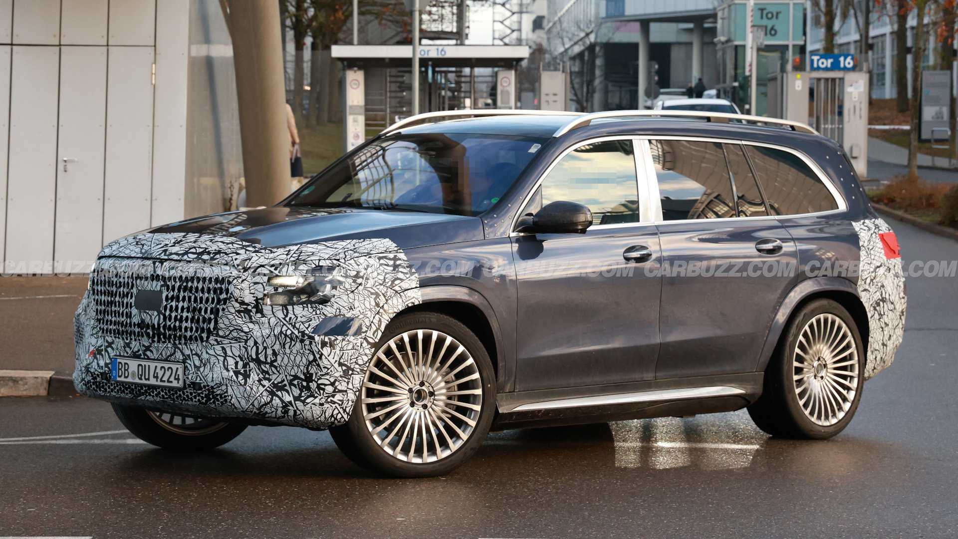 Mercedes Maybach GLS Spy Shot (11)