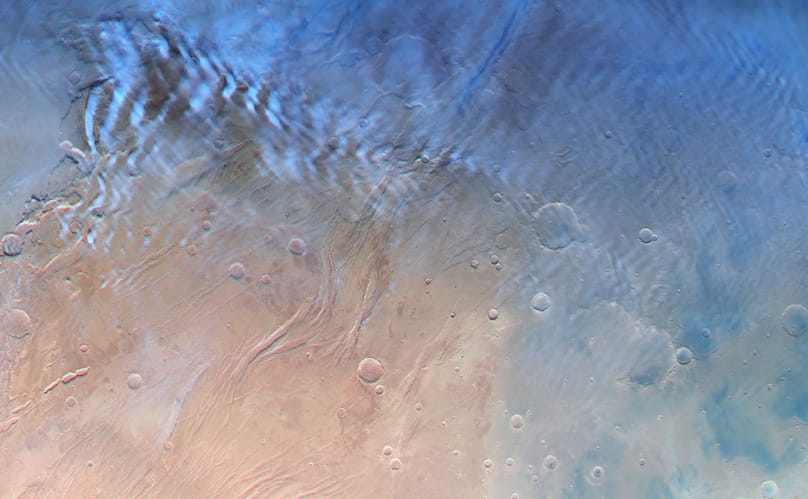 The study set out to characterise Mars’ atmospheric waves