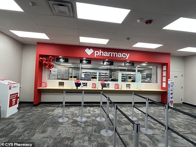CVS' new Houston location predominately acts as a pharmacy, meaning there's very few convenience store-related items for purchase