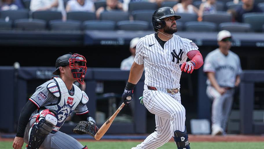 New York Yankees outfielder Jasson Domínguez