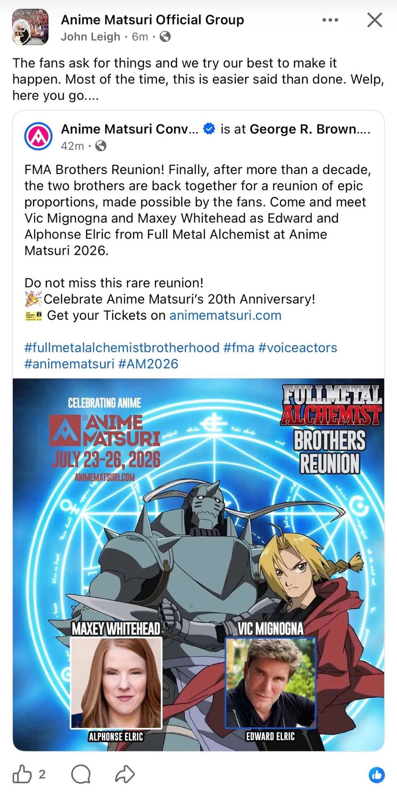 'Fullmetal Alchemist' actress exits Houston anime convention over contract dispute
