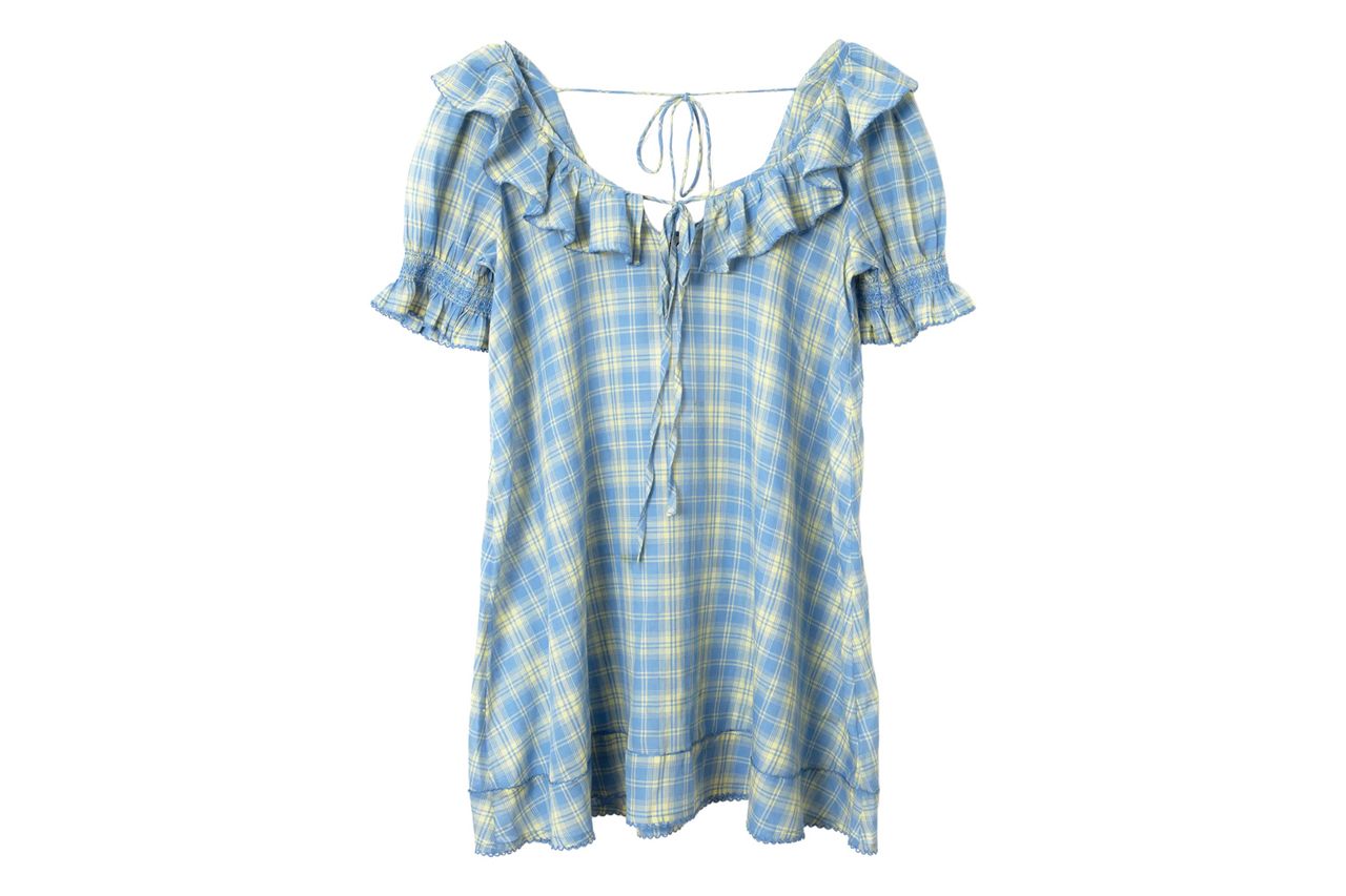 Nordstrom Damson Madder Harlow Organic Cotton Minidress