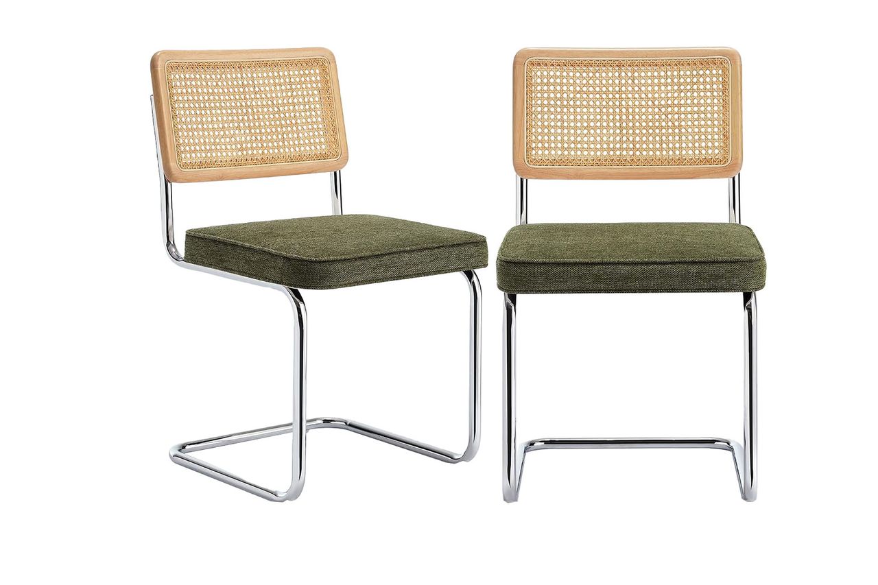 Zesthouse Natural Rattan Dining Chairs Set