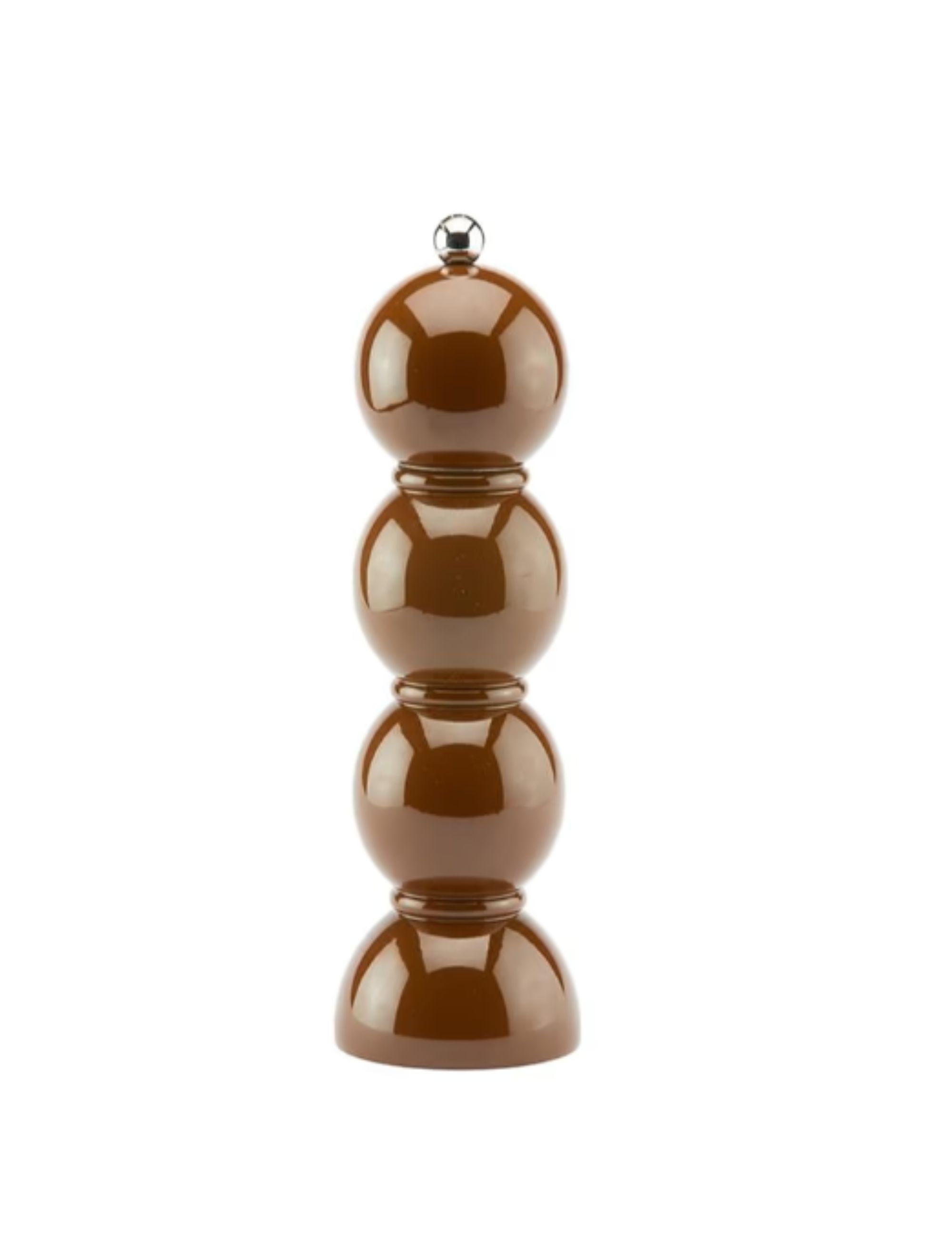 Addison Ross, Chocolate Bobbin Lacquer Salt or Pepper Mill