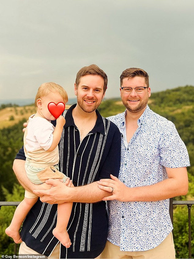 Many of his companions at Fox News congratulated Benson and his husband, Adam Wise, on the new arrival