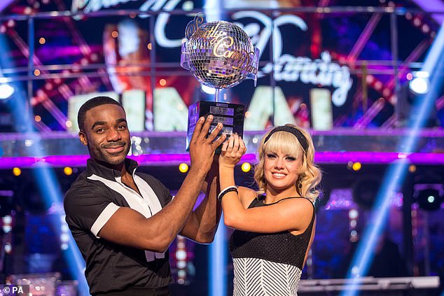 The dancer won the BBC show back in 2016 with presenter Ore Oduba, and appeared as a professional on the show for three years