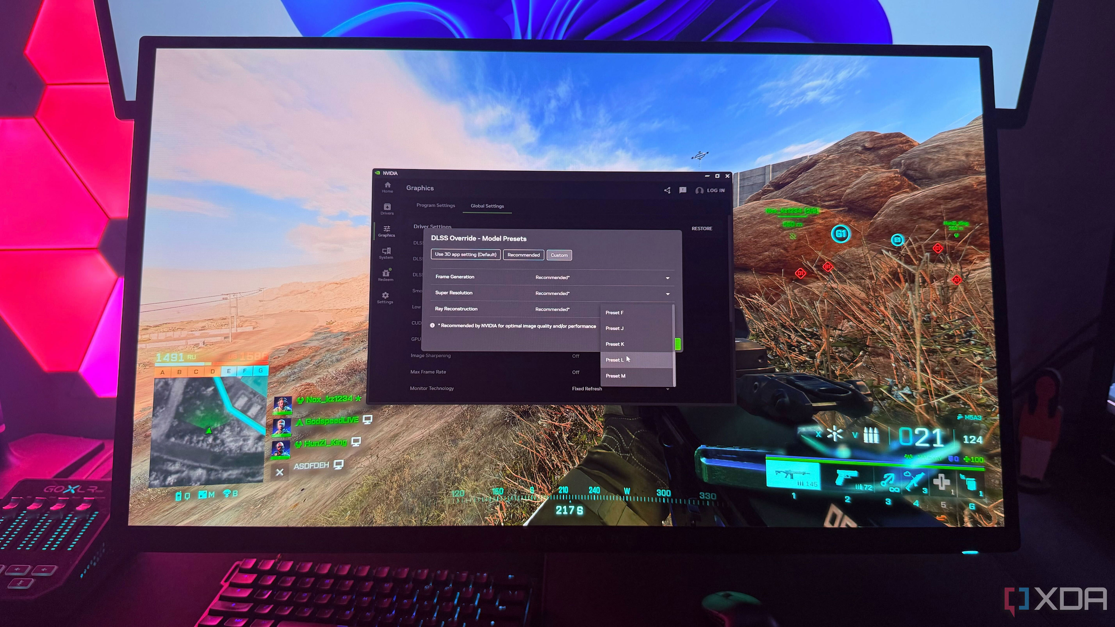 I changed one Nvidia App setting, and every game that supported DLSS looked sharper