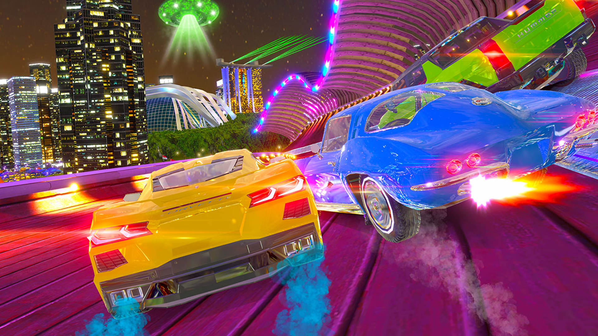 Cruis'n Blast gameplay