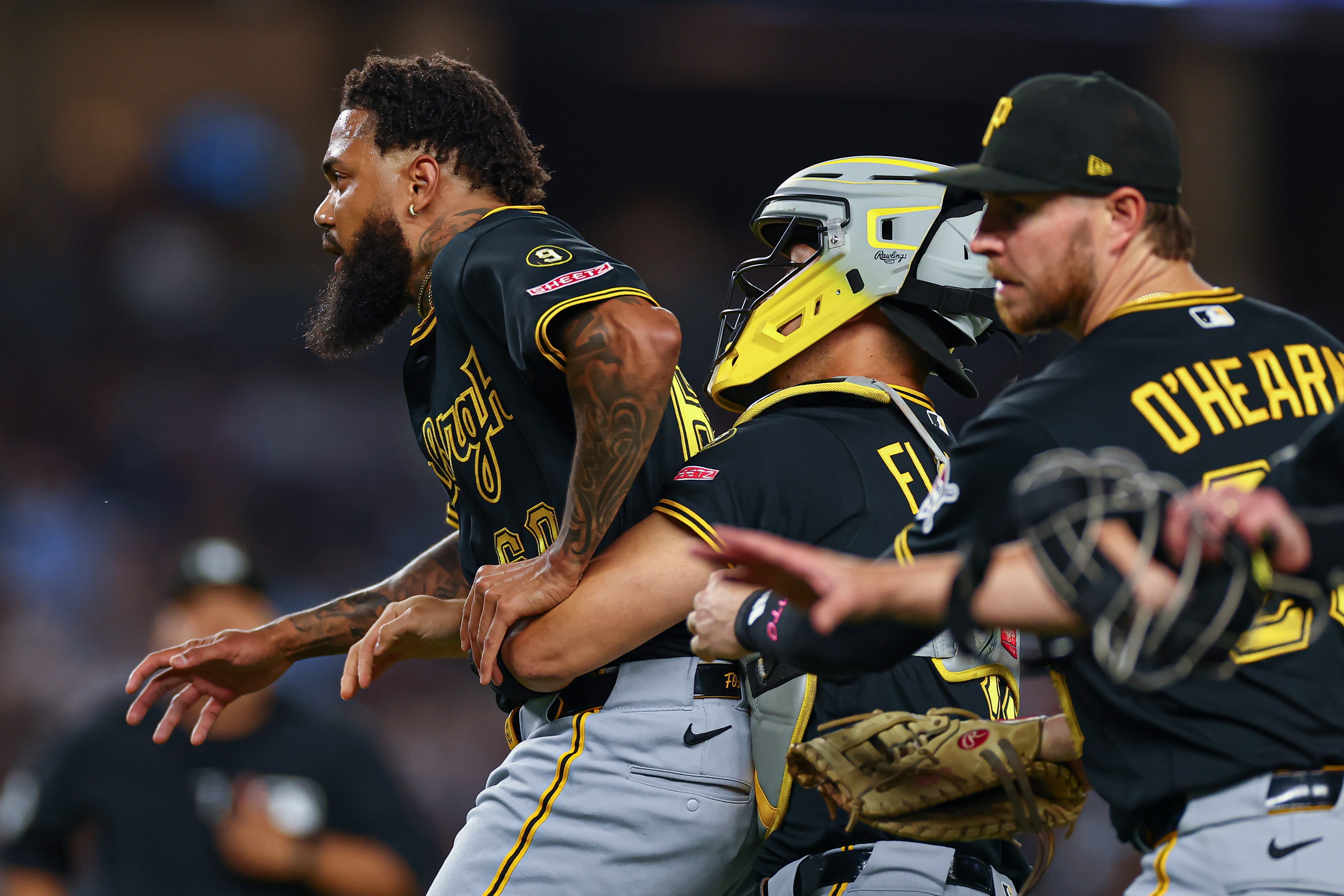 Jose Caballero's "routine'' sparks Yankees-Pirates bench clearer