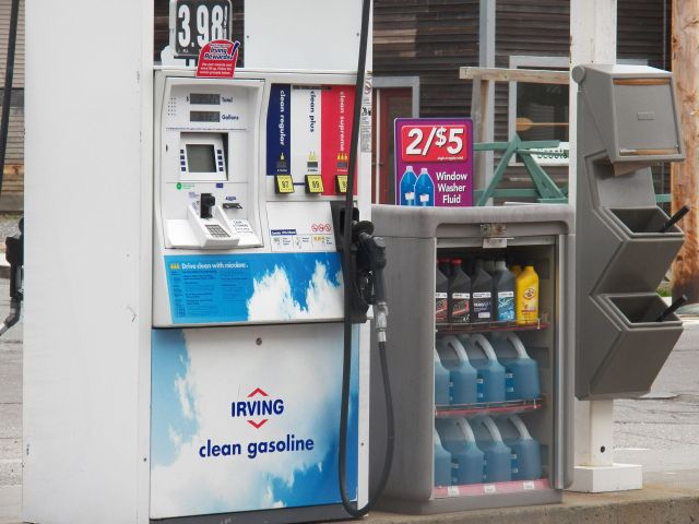 climbing gas station prices