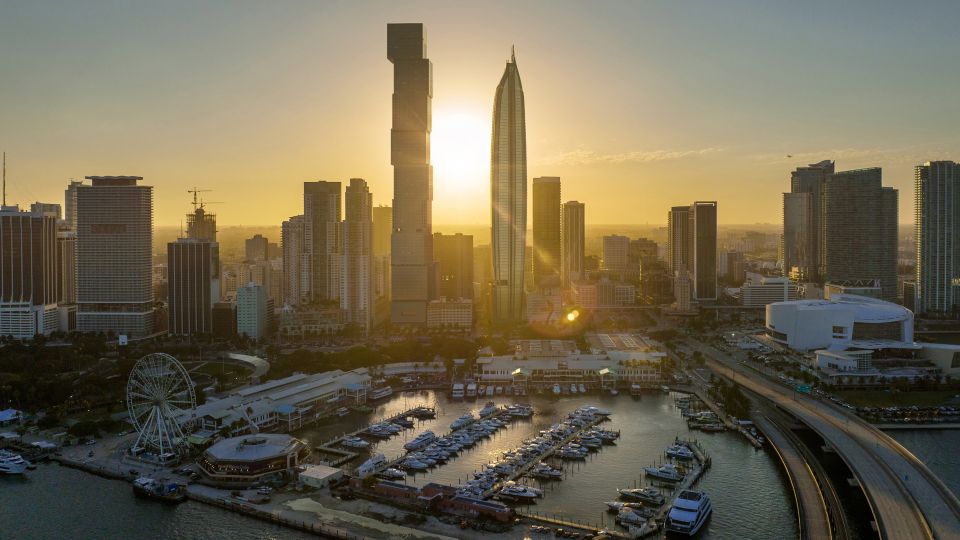PMG, the developer of the Waldorf Astoria Miami, is planning another supertall just beside it with the Delano Residences Miami, seen in this rendering. - ARX Creative