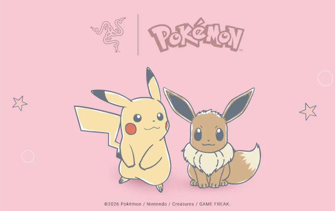 Razer Pikachu & Eevee Collection ©Razer