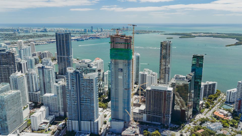 Cipriani Residences Miami is the tallest building in the city, but only for a few months. - Cipriani Residences Miami
