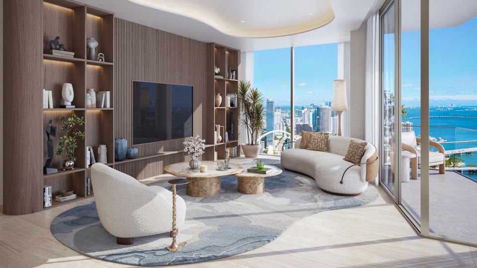 Supertalls like the Delano will be able to boast unobstructed 360-degree views — for now. - ARX Creative