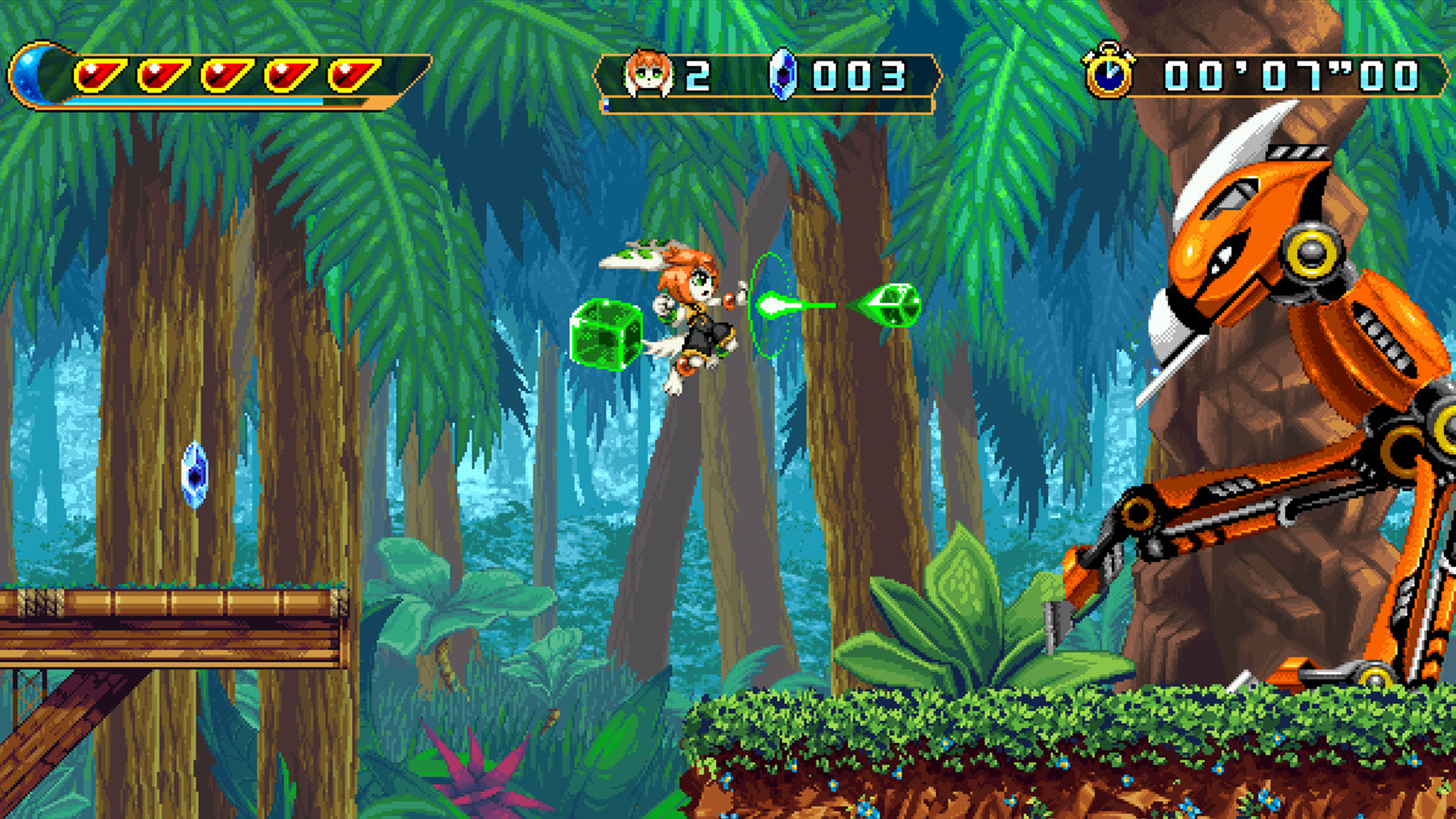 Freedom Planet 2 gameplay