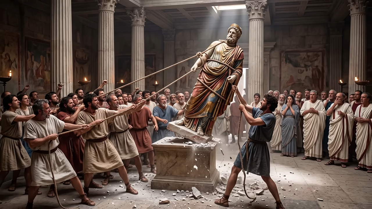 Watch how one man's decisions changed the fate of the Roman Empire
