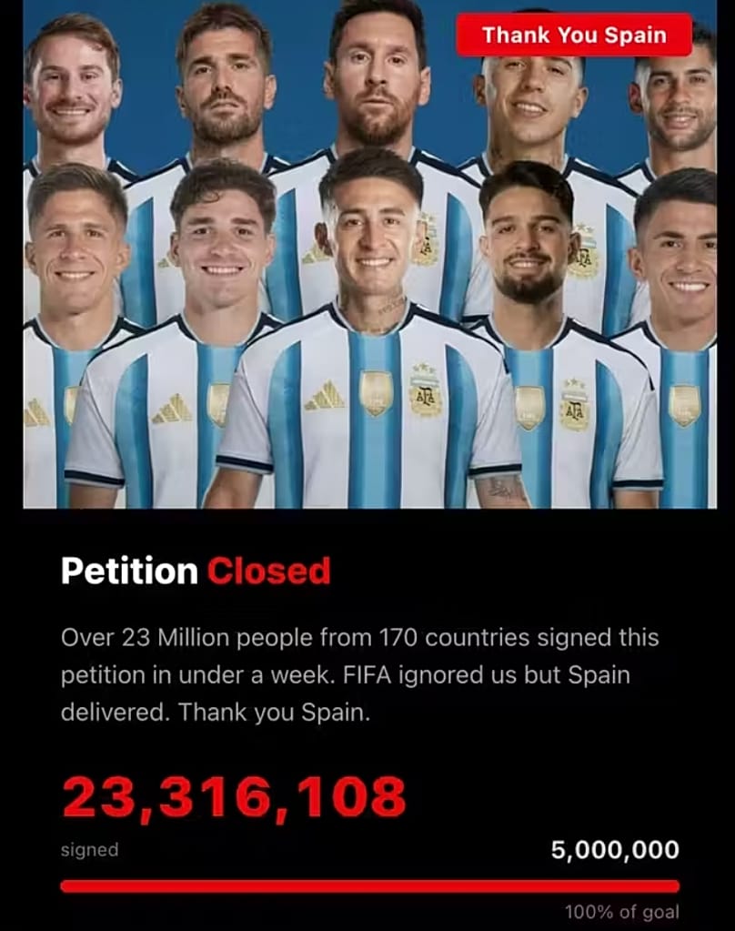 The petition that nearly broke a World Record