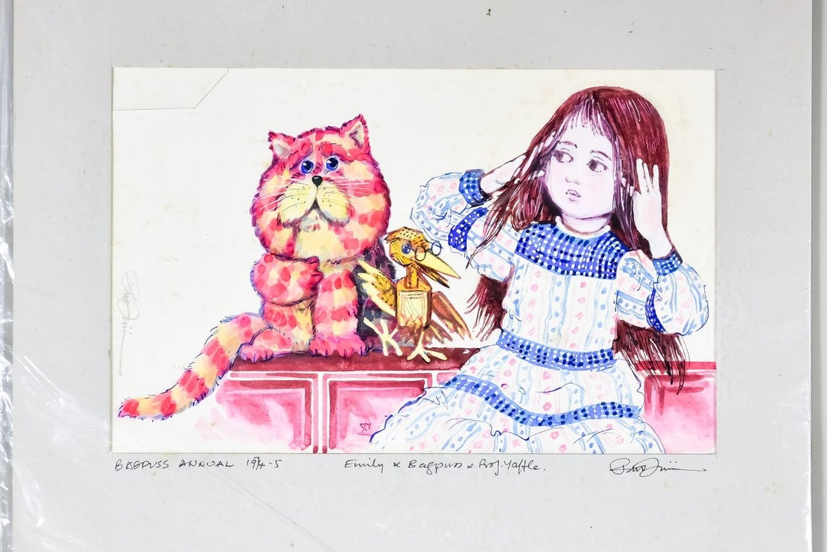 Peter Firmin artworks up for auction