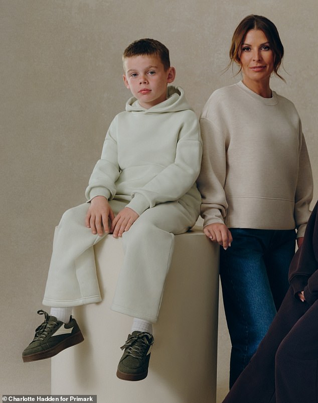 The WAG, 40, shared her delight at sharing the 'special moment' with her youngest child, who she shares with Wayne Rooney