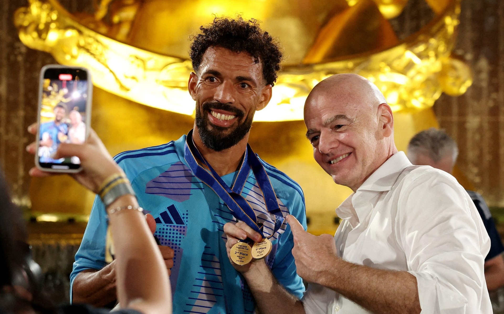 Cape Verde goalkeeping sensation Vozinha and Fifa president Gianni Infantino feature in Telegraph Sport's alternative awards