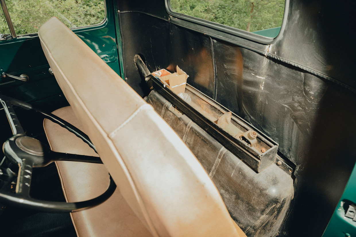 The Ford F-Series classic pick-up truck’s fuel tank