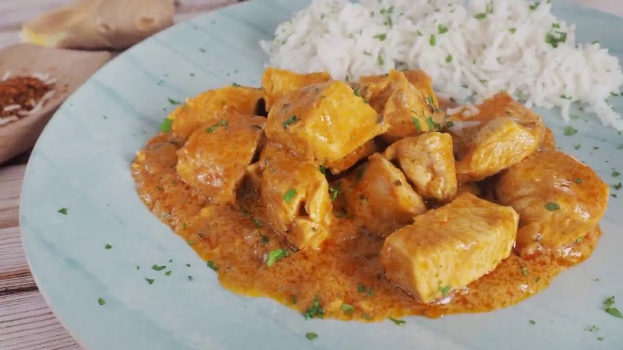 Pollo tikka masala casero fácil