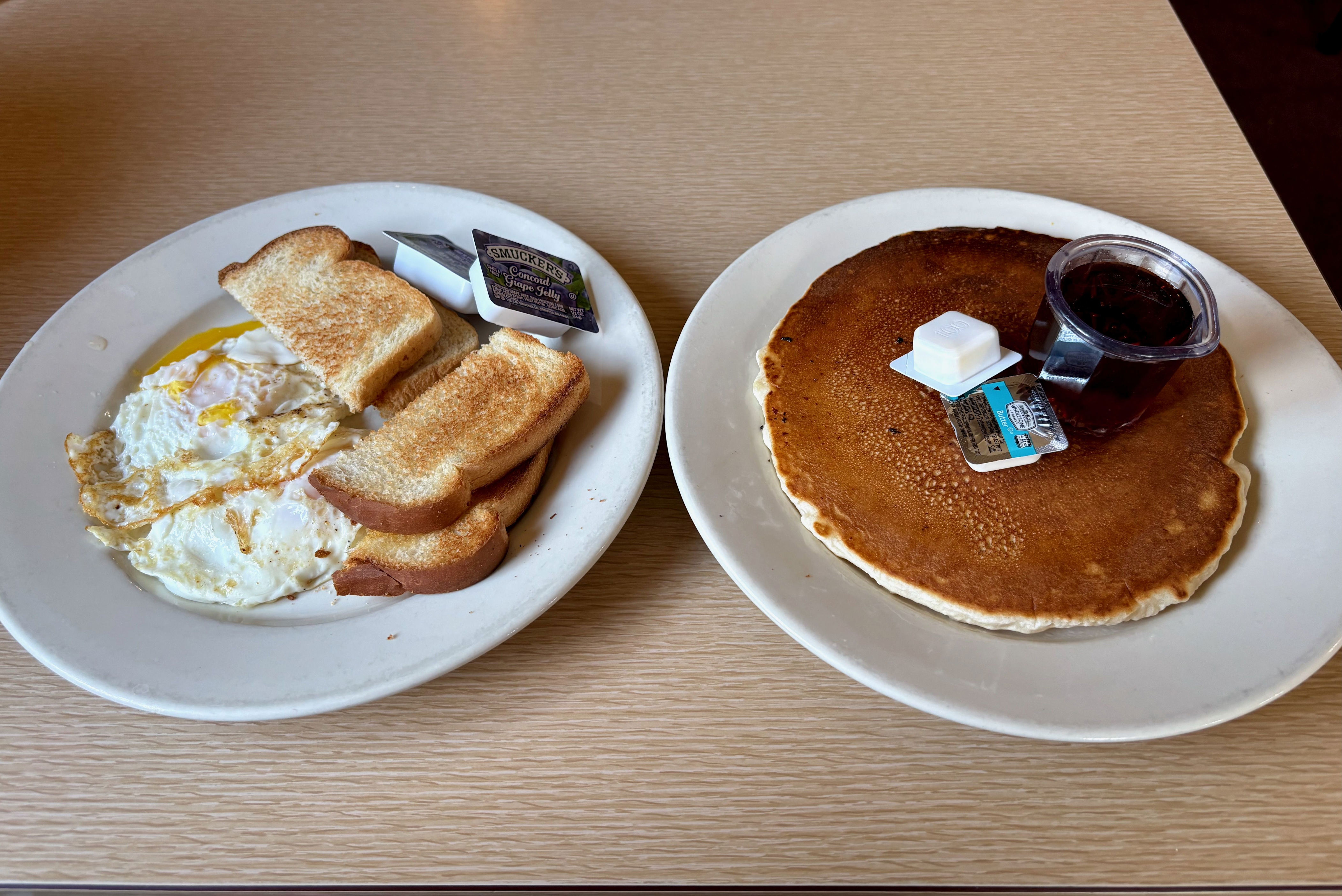 This nostalgic diner's breakfast still costs under $10