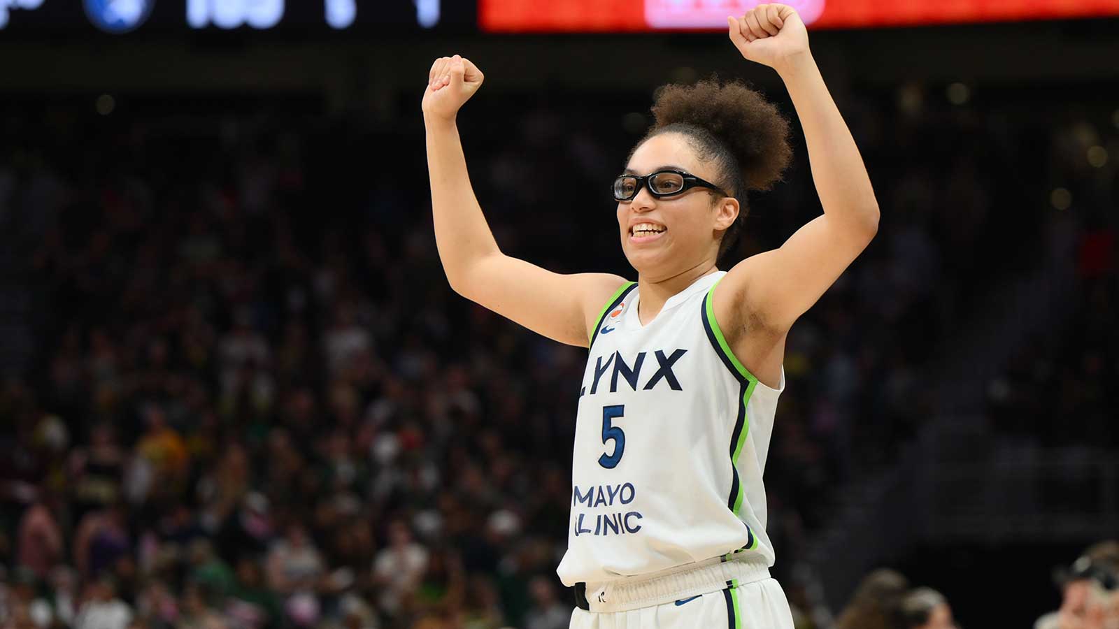 Lynx’s Olivia Miles stuns Storm with historic feat last done by Candace Parker
