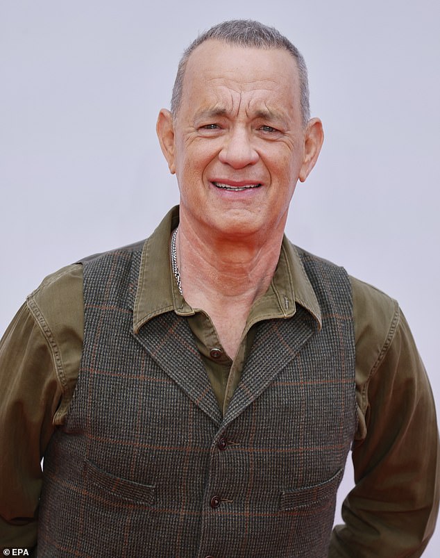 Are you a 'sinker', 'sagger', 'frowner' or 'raiser'? According to Dr Ross Perry of Cosmedics skin clinic, Tom Hanks (pictured in London in May) is a frowner
