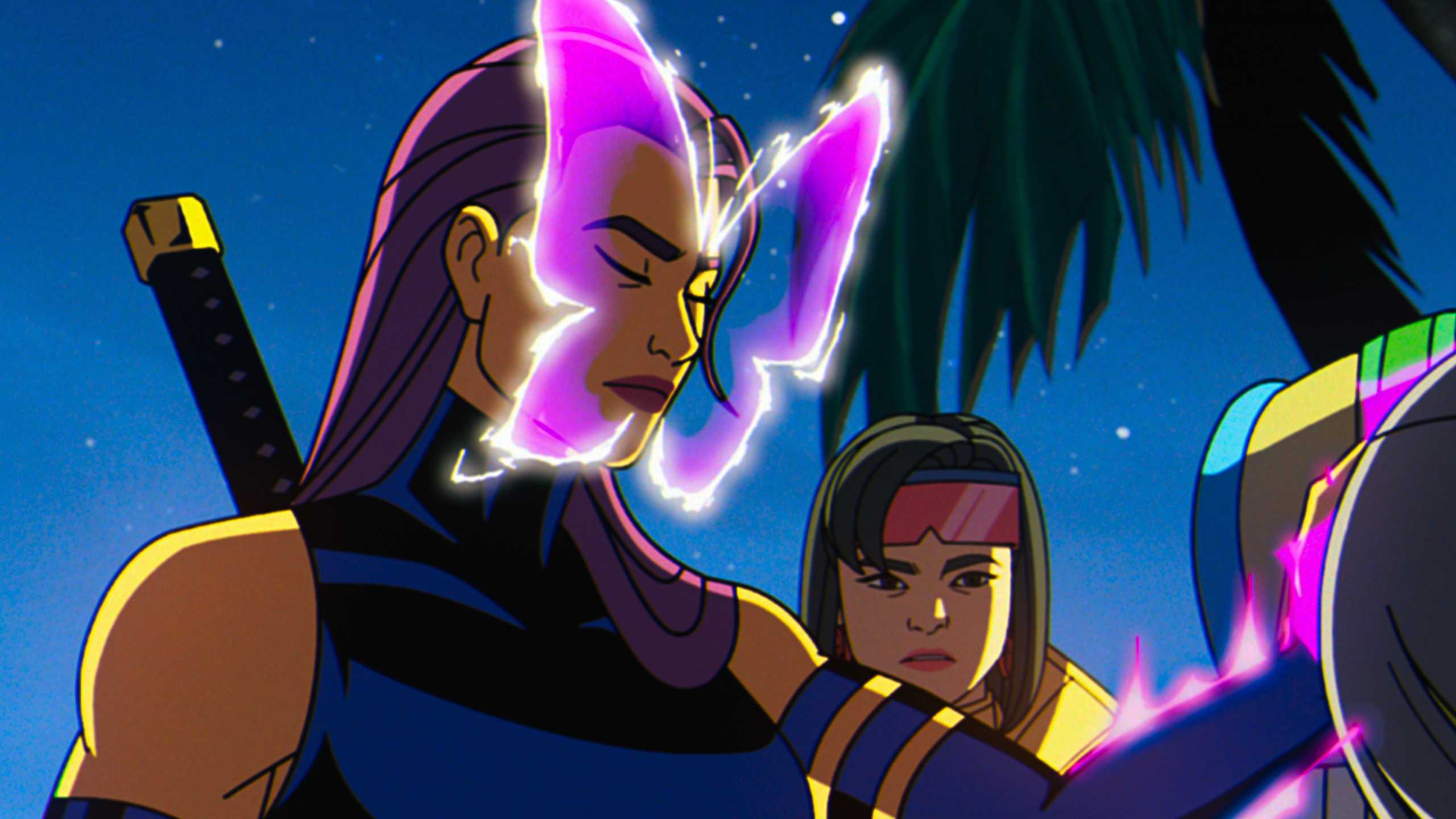 Psylocke using her powers in X-Men '97