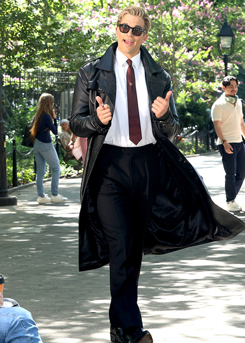NEW YORK, NY - JULY 20: Paul Anthony Kelly is seen on the set of