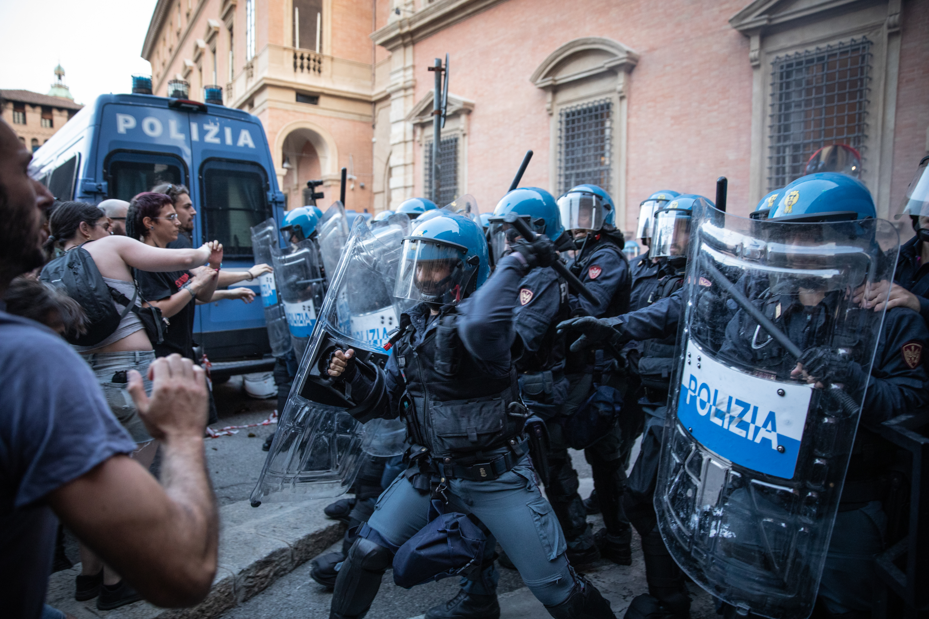 Bologna police say 64 officers injured in Monday's rioting in city