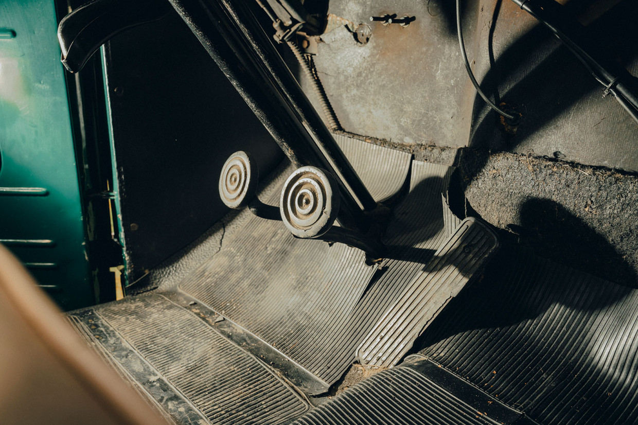 The Ford F-Series classic pick-up truck’s pedals