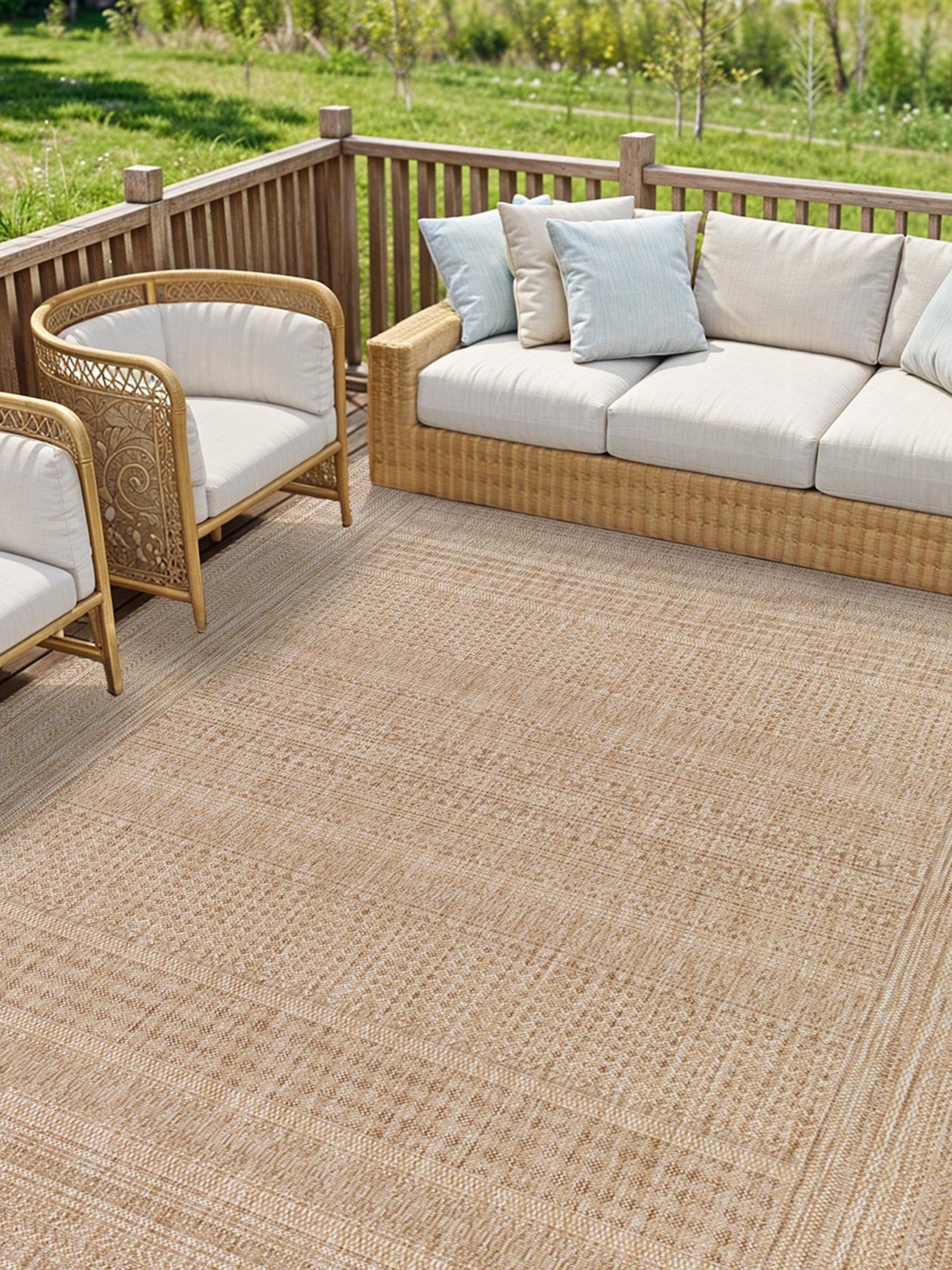 Tuareg In- & Outdoor Global Jute-Look Rug