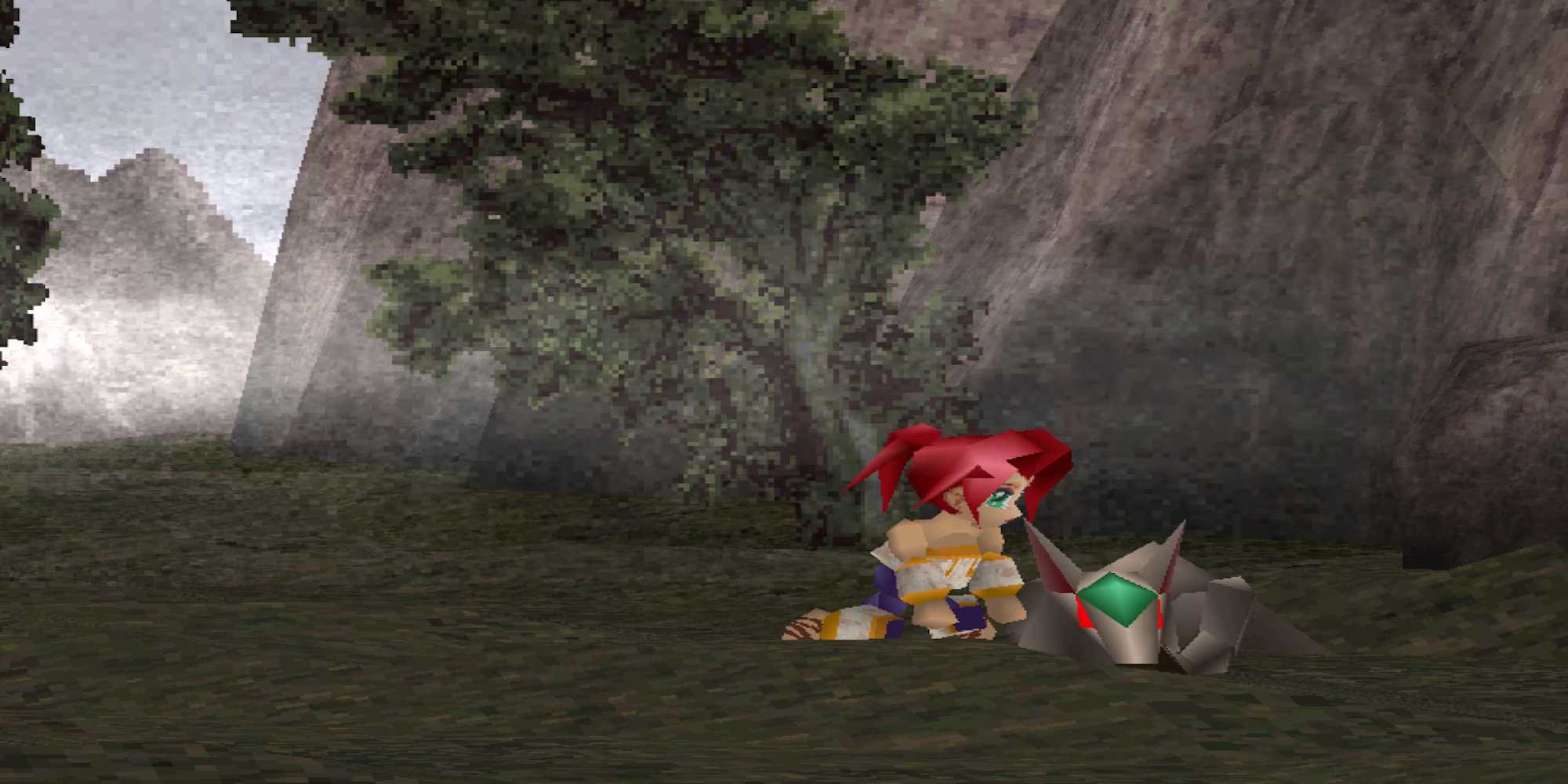 Cutscene from Legend of Legaia