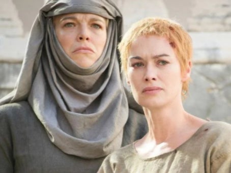 Headey with Hannah Waddingham in Game of Thrones (HBO)