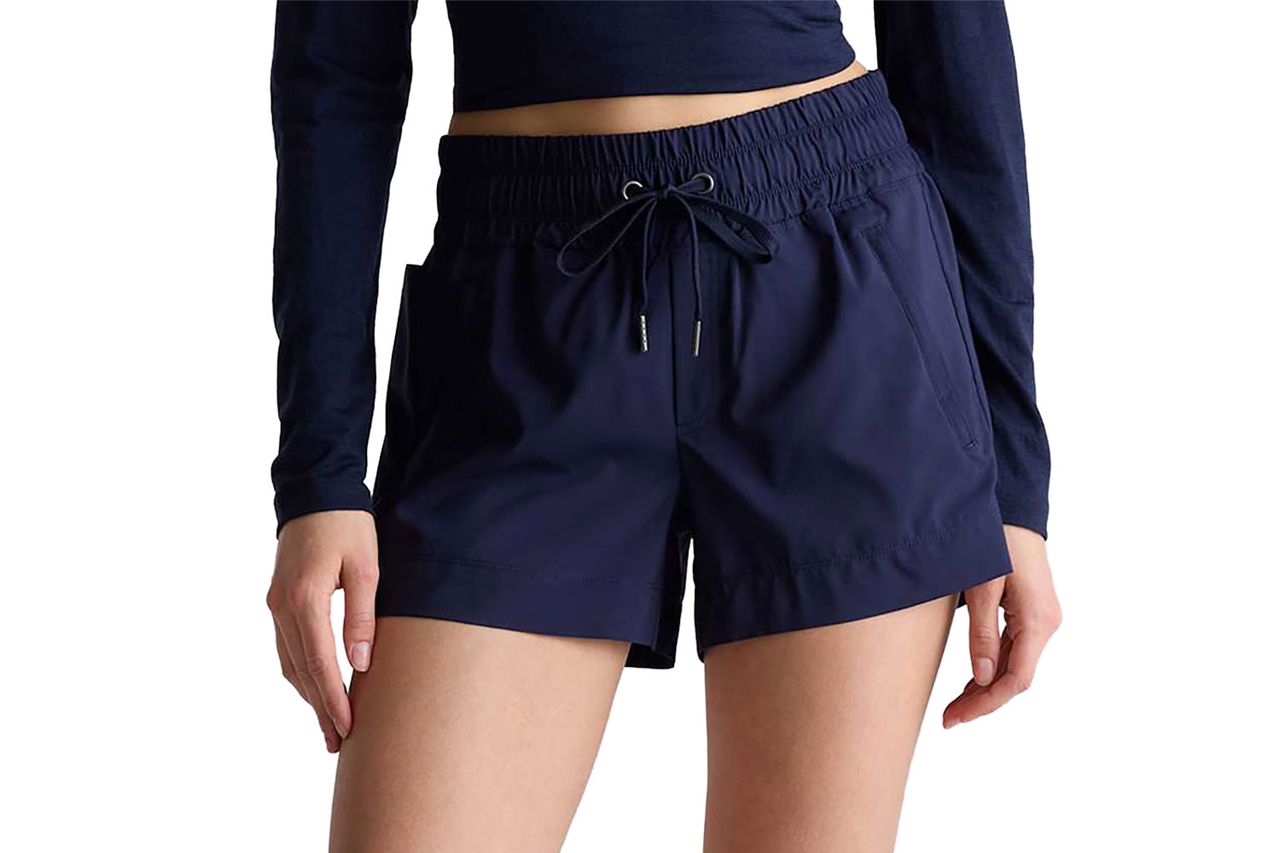 Micro Ripstop Mid-Rise Hike Shorts