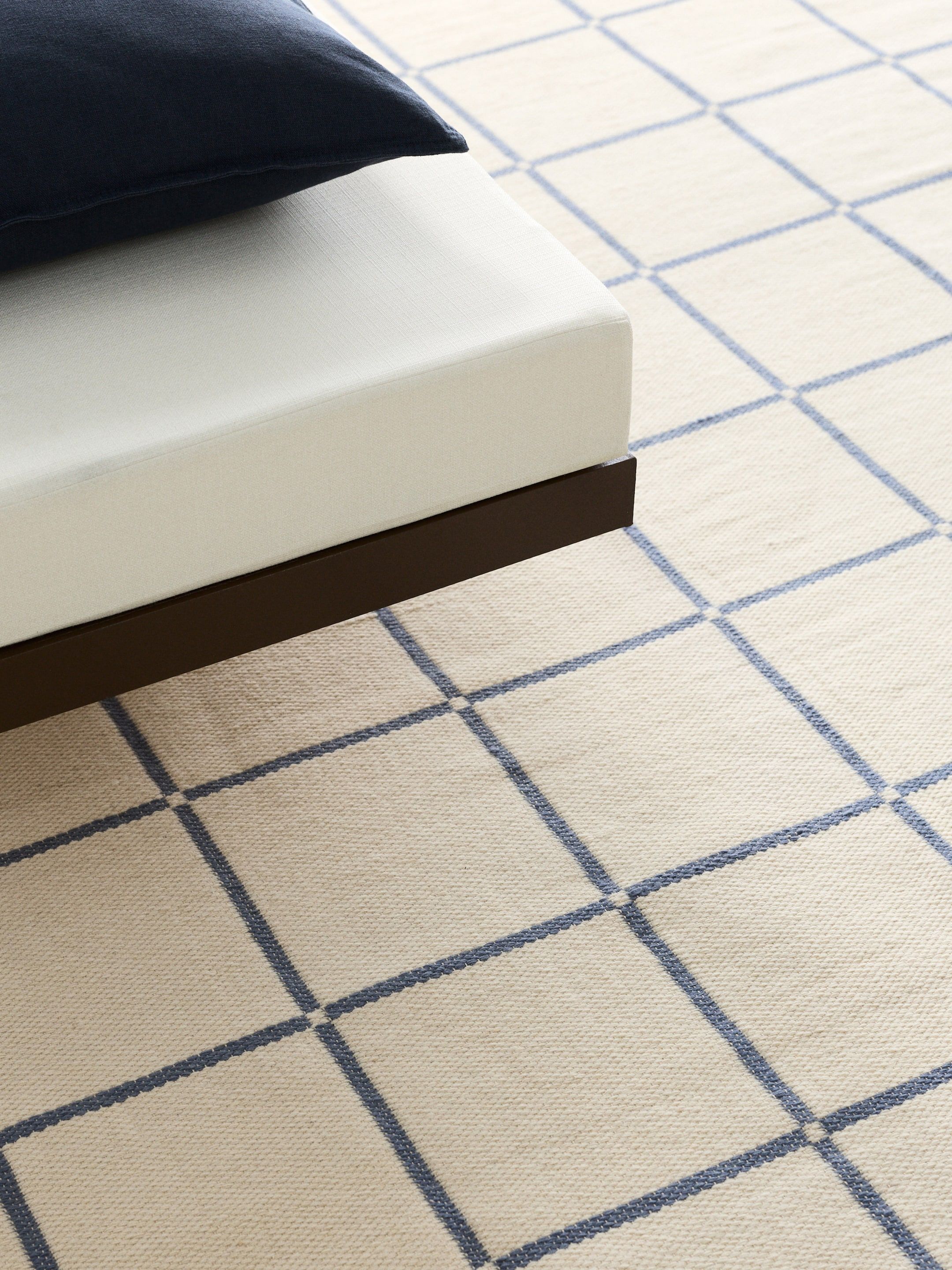 Large Reversible Wool-Blend Rug
