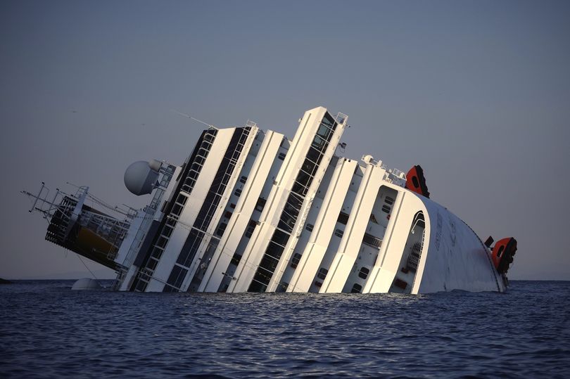 The Costa Concordia sank on January 13, 2012